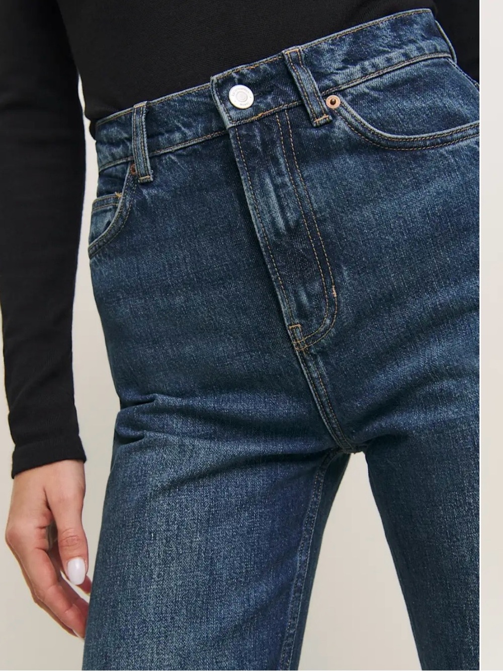 Reformation Wilder High Rise wide leg jeans - Picture 2 of 10